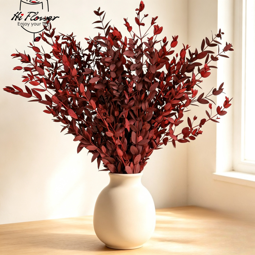 Florist Supply Vases - Fiori Secchi Naturali, Bouquet di Eucalipto,